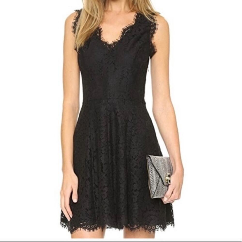 Joie Nikolina B. Lace A-Line Mini Dress in Size small